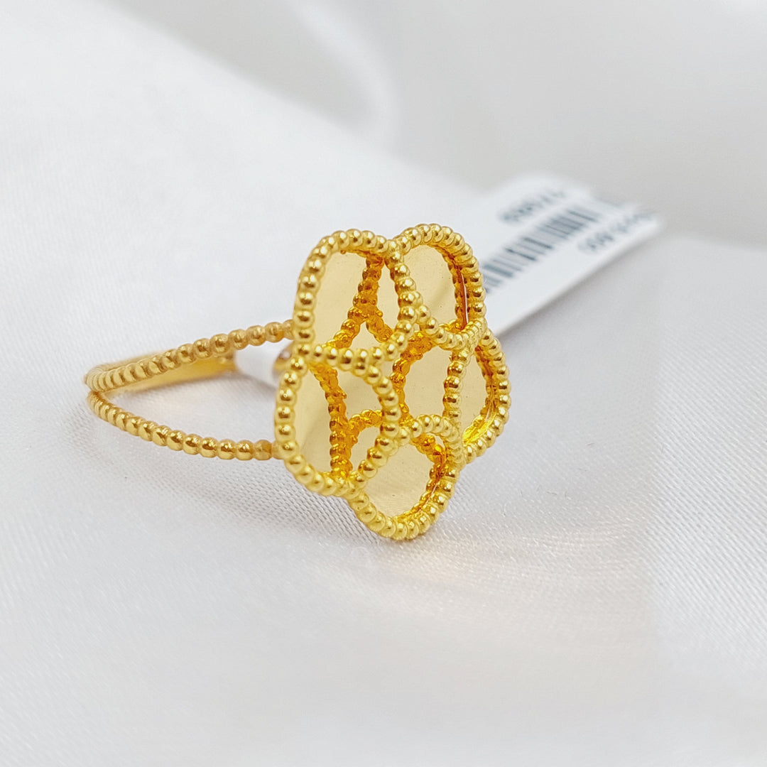 21K Gold Fancy Ring by Saeed Jewelry - Image 1