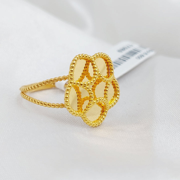 21K Gold Fancy Ring by Saeed Jewelry - Image 1