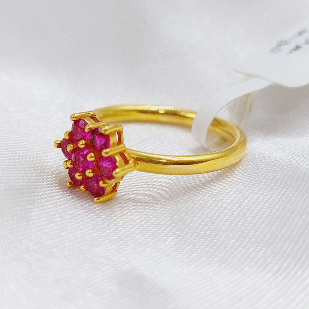 21K Gold Fancy Ring by Saeed Jewelry - Image 1