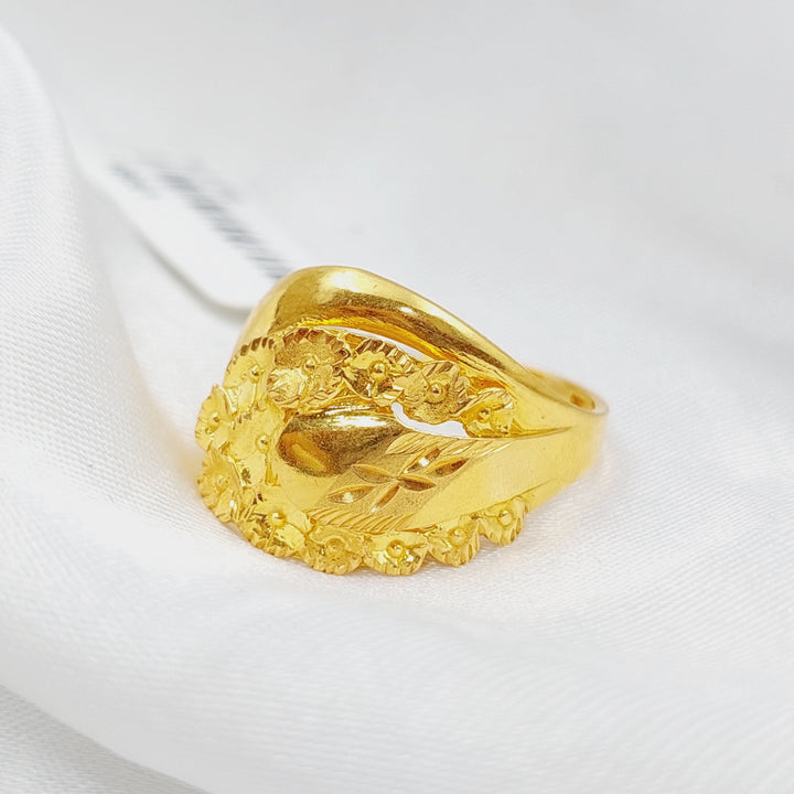 21K Gold Fancy Ring by Saeed Jewelry - Image 1