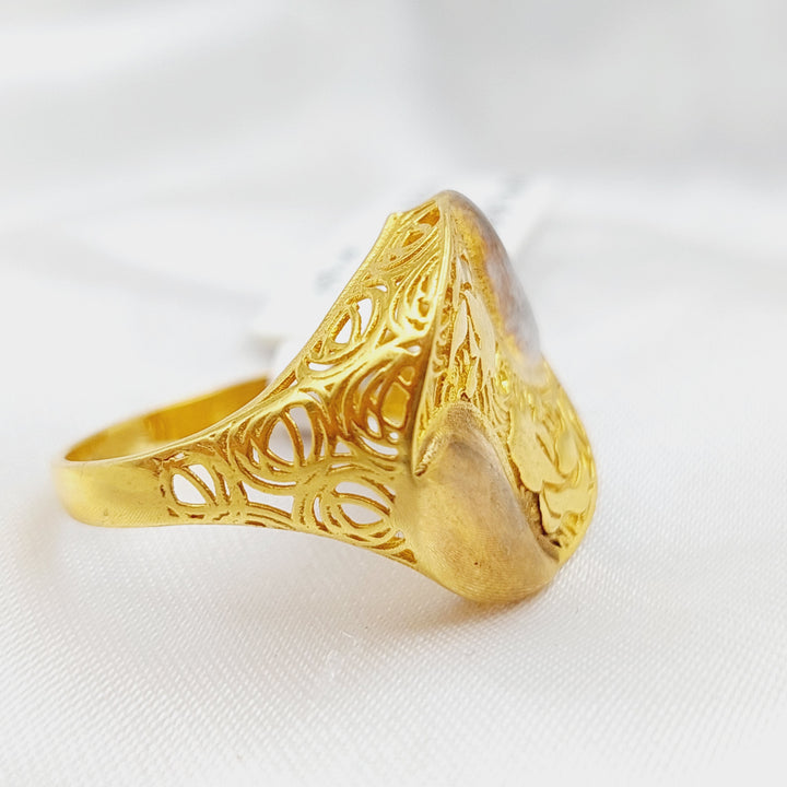 21K Gold Fancy Ring by Saeed Jewelry - Image 5