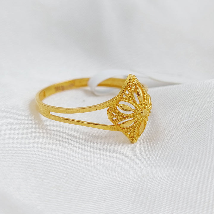 21K Gold Fancy Ring by Saeed Jewelry - Image 5