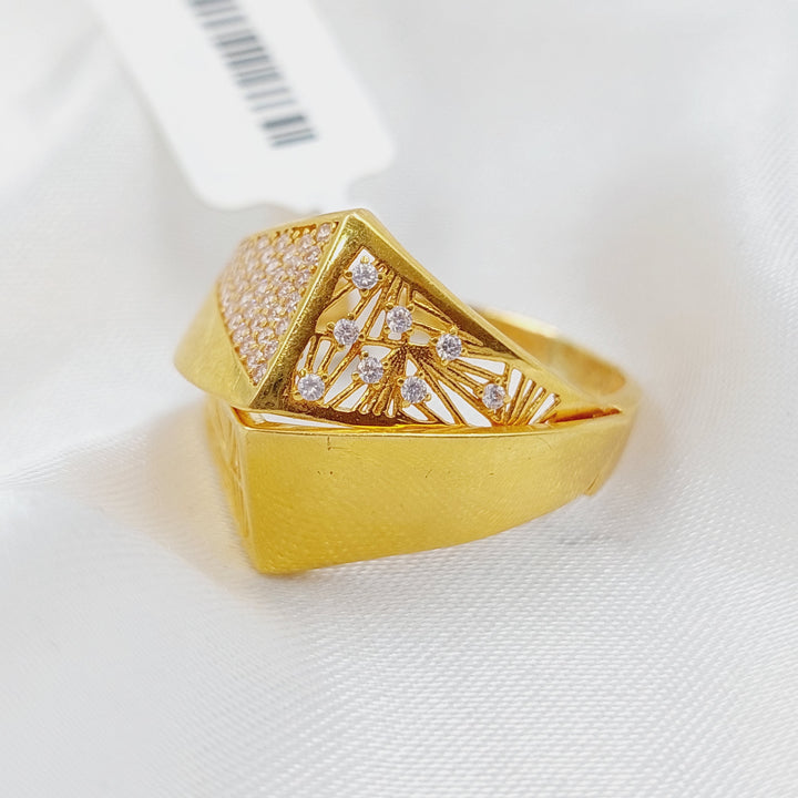 21K Gold Fancy Ring by Saeed Jewelry - Image 4