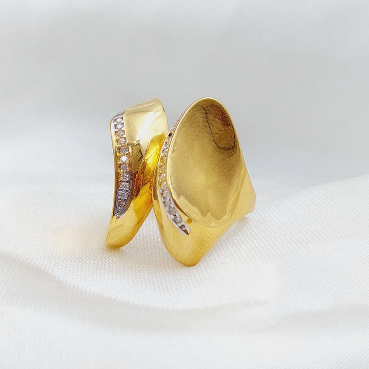 21K Gold Fancy Ring by Saeed Jewelry - Image 6