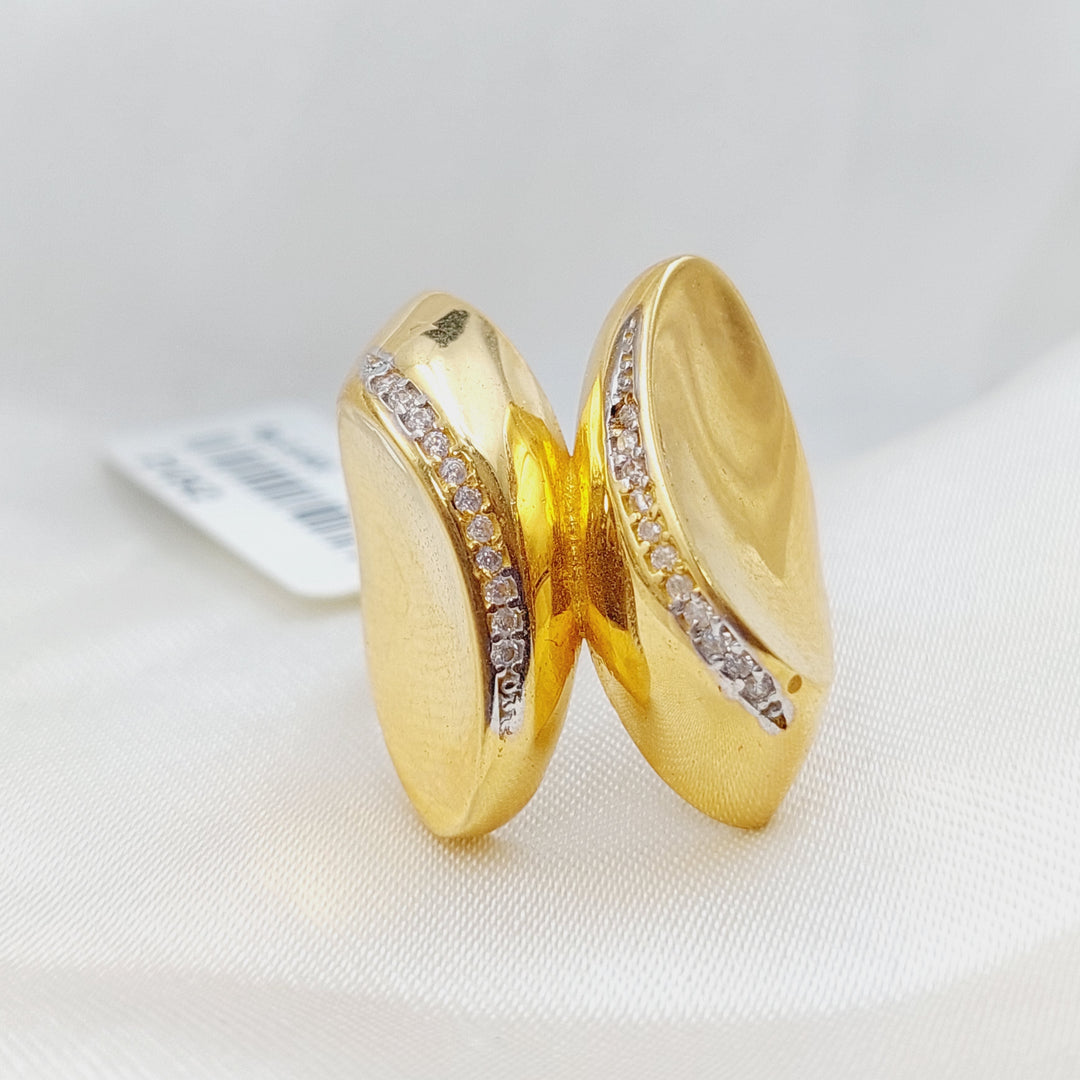 21K Gold Fancy Ring by Saeed Jewelry - Image 1