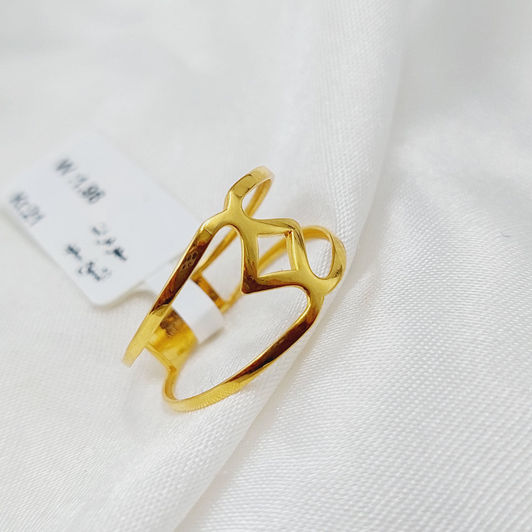 21K Gold Fancy Ring by Saeed Jewelry - Image 5