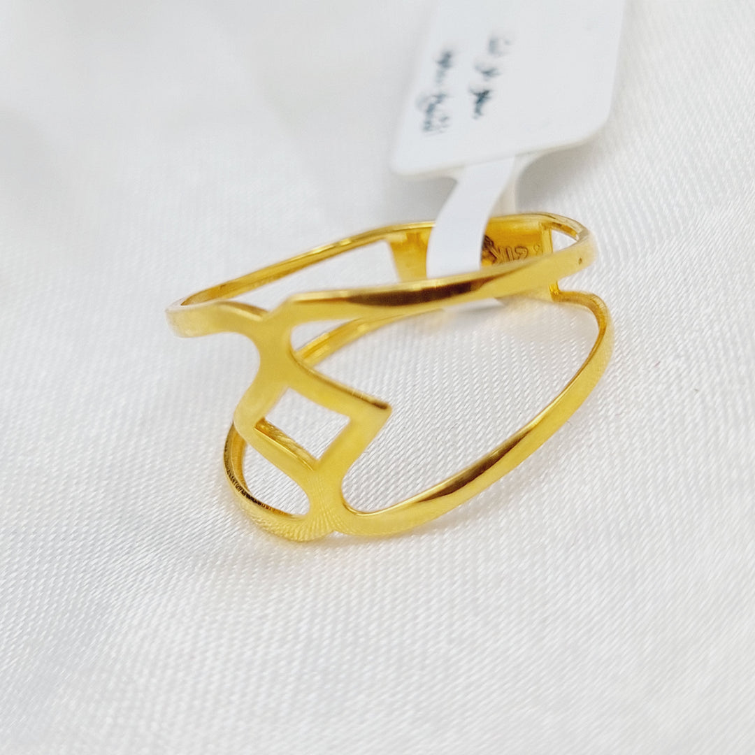 21K Gold Fancy Ring by Saeed Jewelry - Image 1