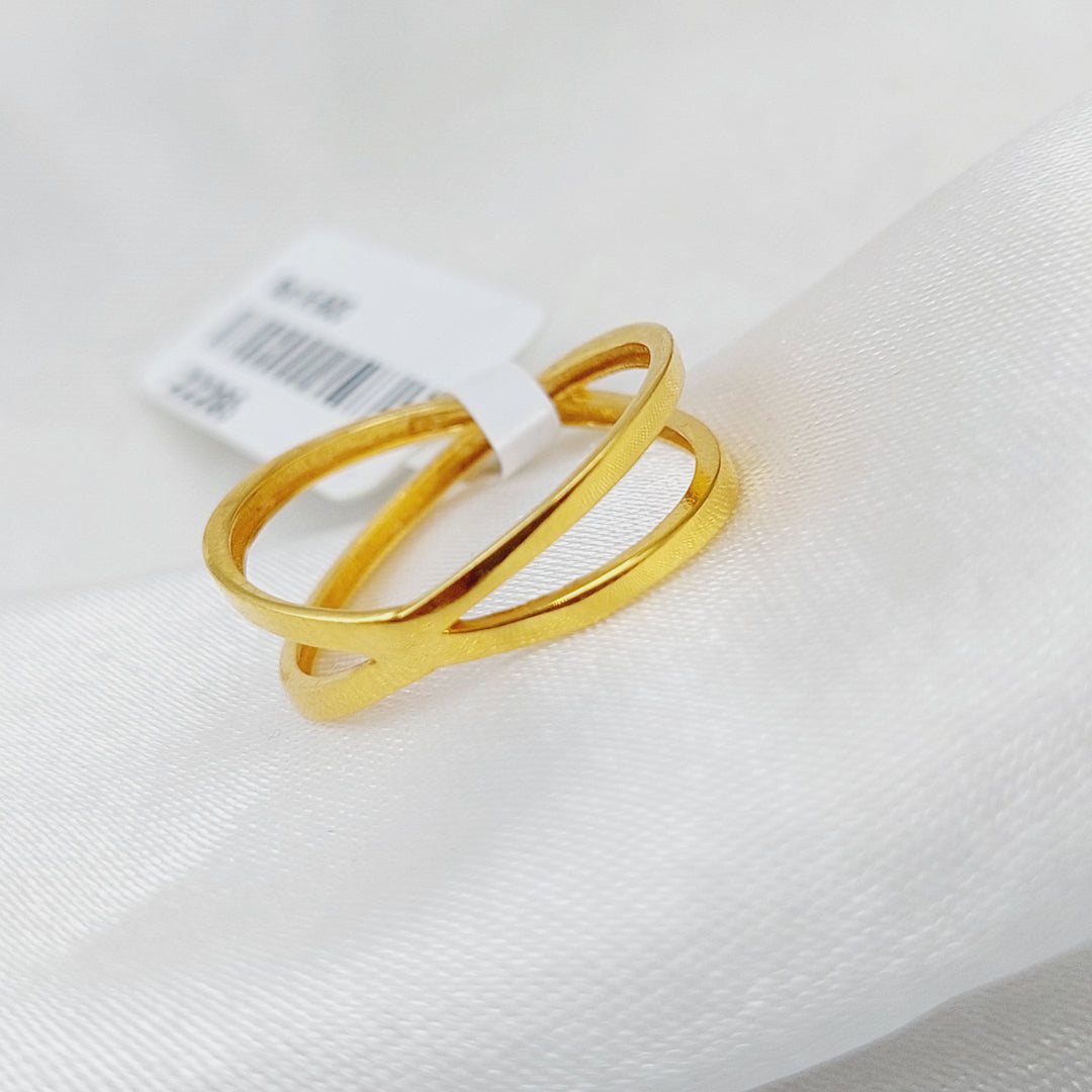 21K Gold Fancy Ring by Saeed Jewelry - Image 3