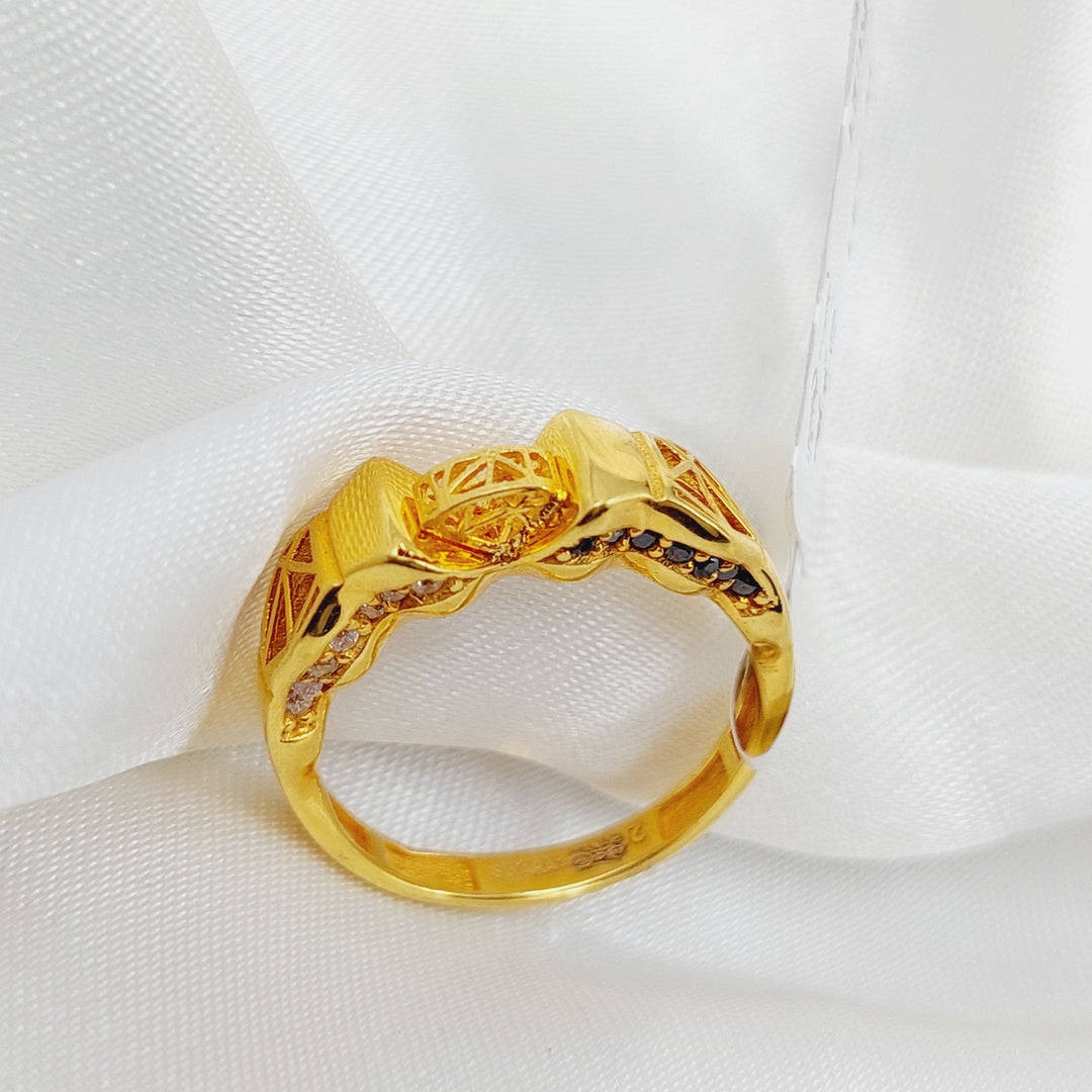 21K Gold Fancy Ring by Saeed Jewelry - Image 3