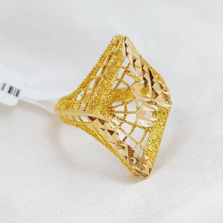 21K Gold Fancy Ring by Saeed Jewelry - Image 1