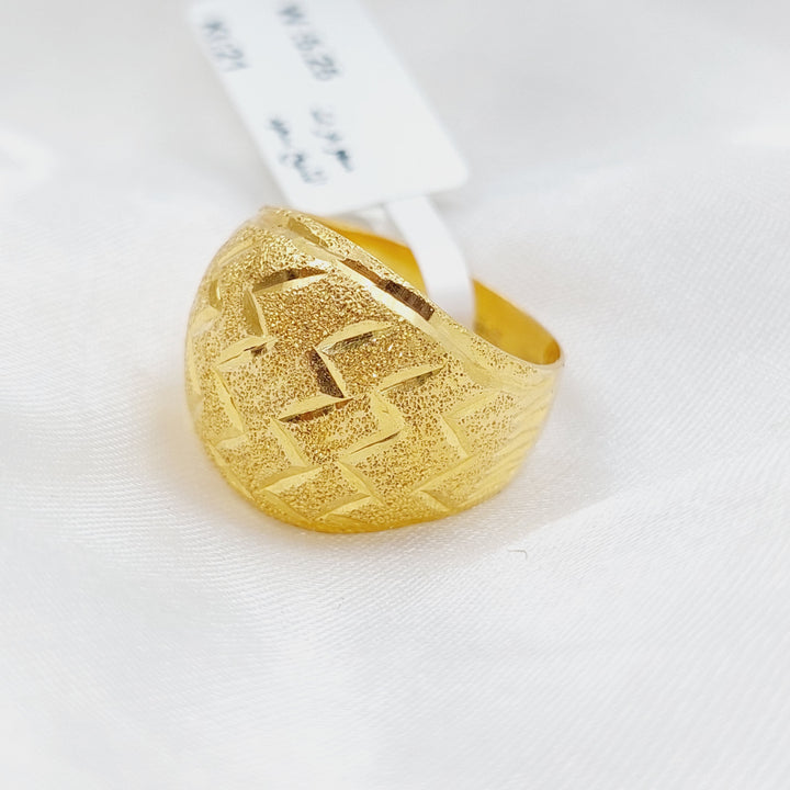 21K Gold Fancy Ring by Saeed Jewelry - Image 5