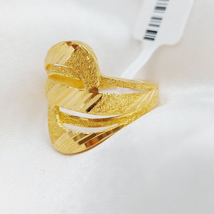 21K Gold Fancy Ring by Saeed Jewelry - Image 4