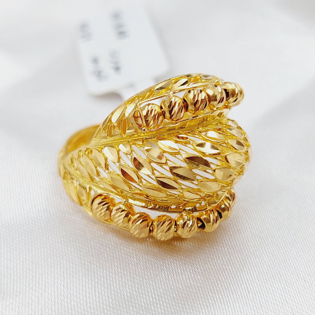 21K Gold Fancy Ring by Saeed Jewelry - Image 1