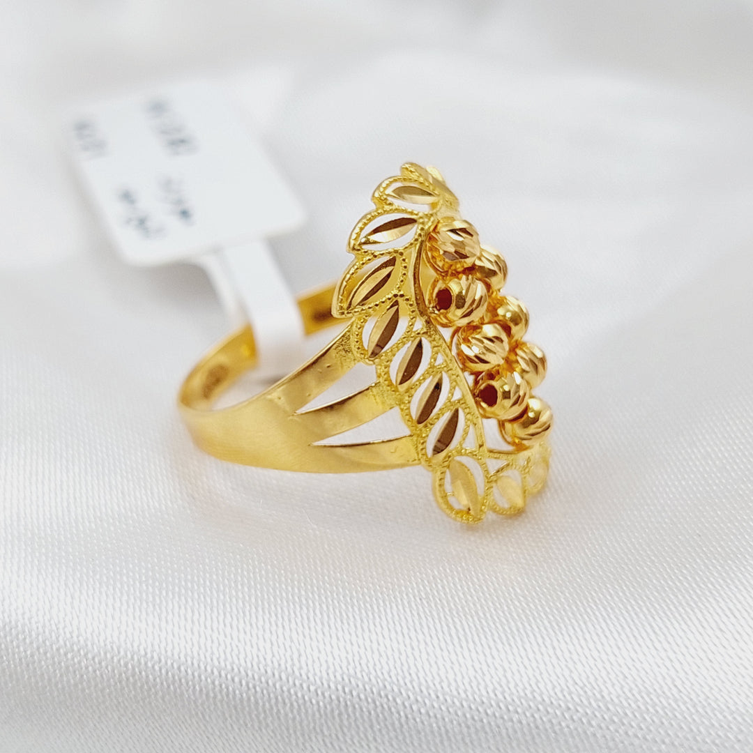 21K Gold Fancy Ring by Saeed Jewelry - Image 4