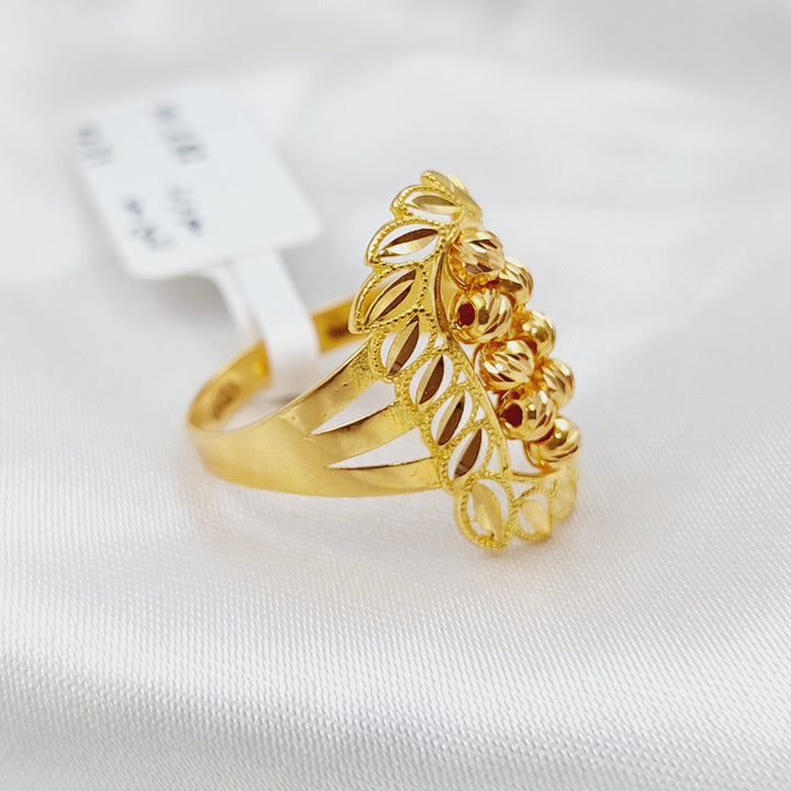 21K Gold Fancy Ring by Saeed Jewelry - Image 4