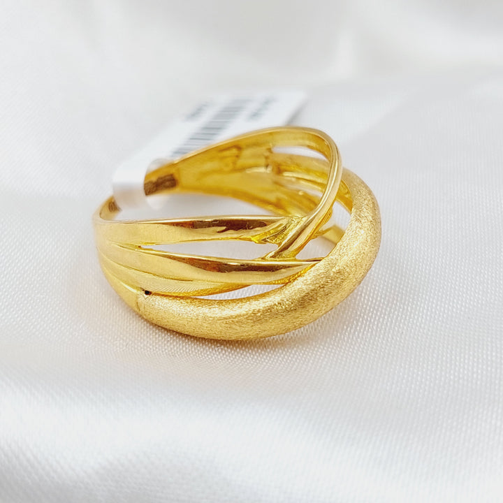 21K Gold Fancy Ring by Saeed Jewelry - Image 5