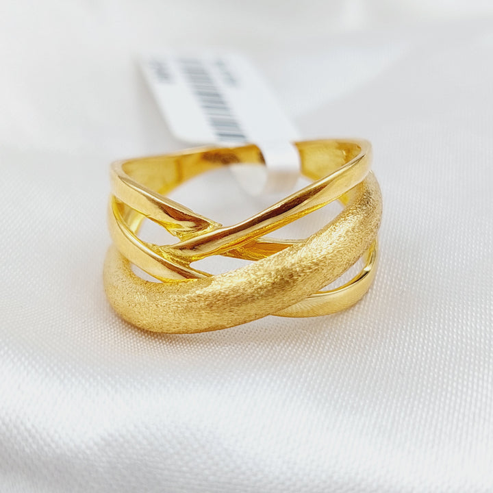 21K Gold Fancy Ring by Saeed Jewelry - Image 1