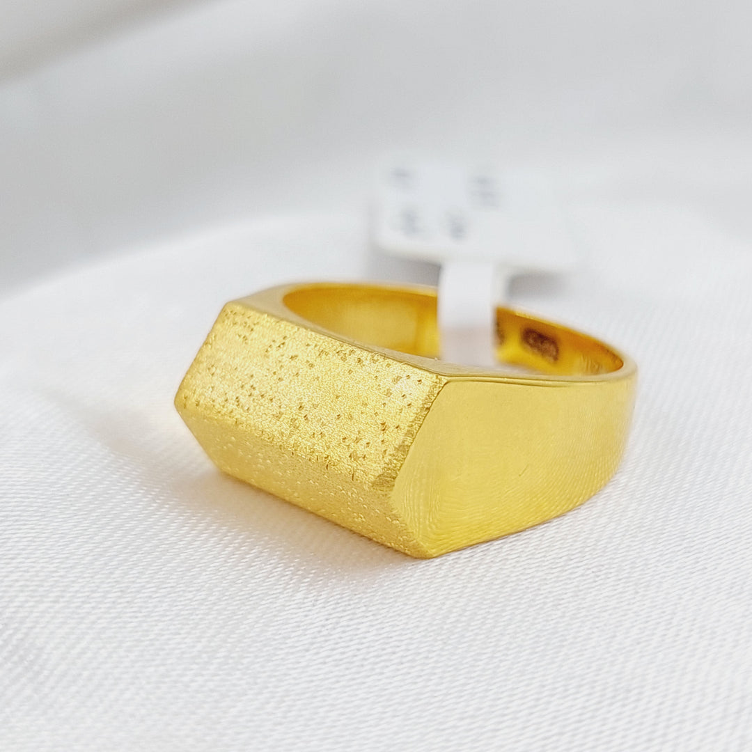 21K Gold Fancy Ring by Saeed Jewelry - Image 4