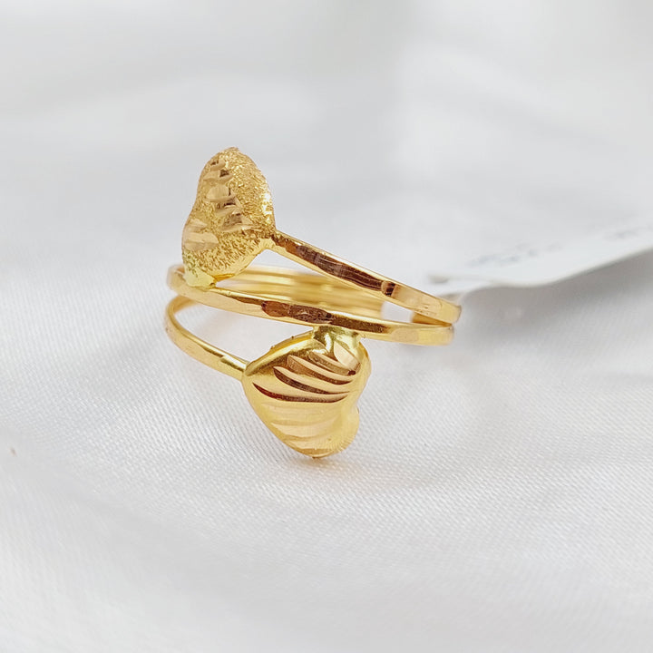 21K Gold Fancy Ring by Saeed Jewelry - Image 3