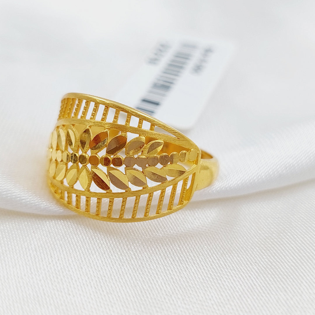 21K Gold Fancy Ring by Saeed Jewelry - Image 5