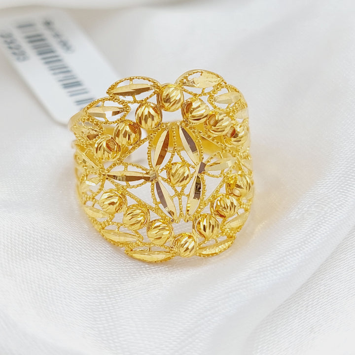 21K Gold Fancy Ring by Saeed Jewelry - Image 1