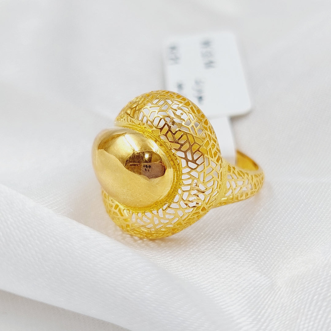 21K Gold Fancy Ring by Saeed Jewelry - Image 1