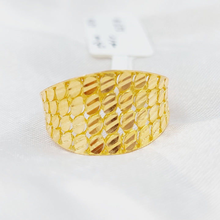 21K Gold Fancy Ring by Saeed Jewelry - Image 6