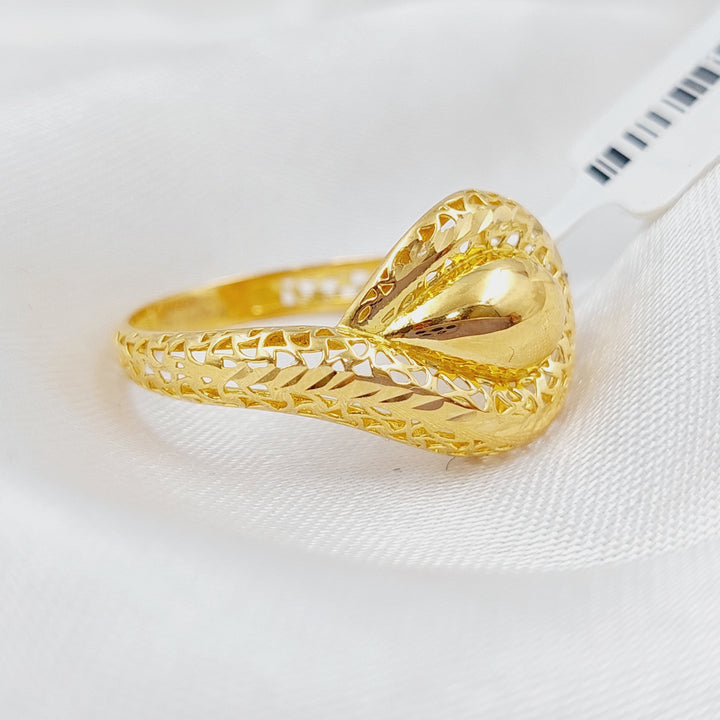 21K Gold Fancy Ring by Saeed Jewelry - Image 1