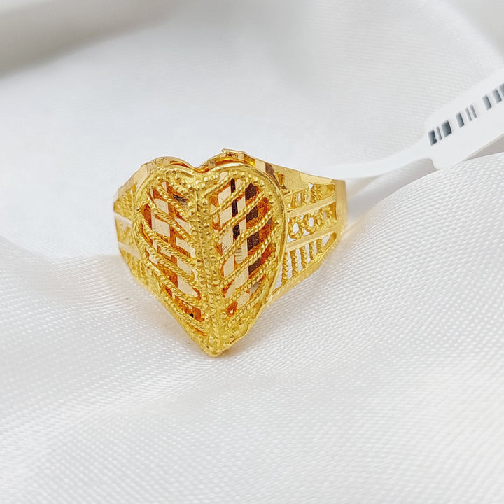 21K Gold Fancy Ring by Saeed Jewelry - Image 1