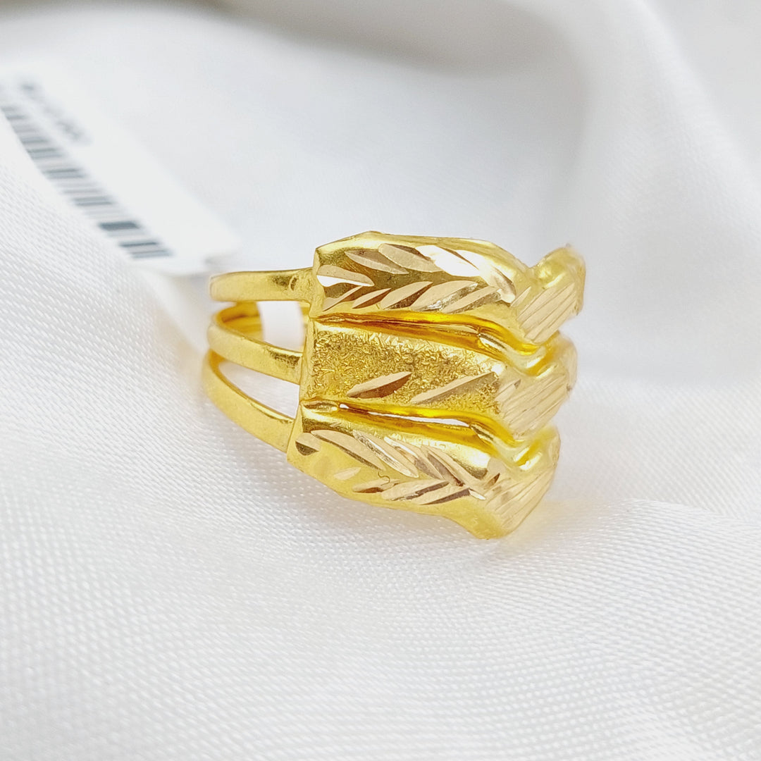 21K Gold Fancy Ring by Saeed Jewelry - Image 8