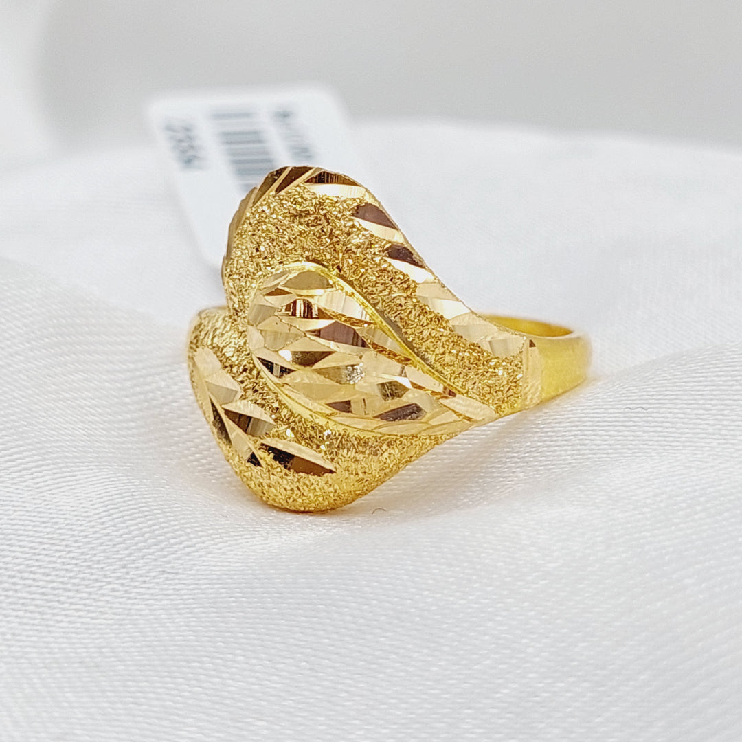 21K Gold Fancy Ring by Saeed Jewelry - Image 1