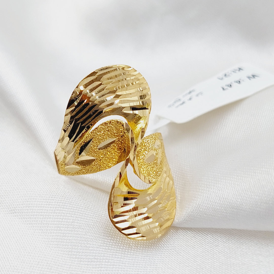 21K Gold Fancy Ring by Saeed Jewelry - Image 5