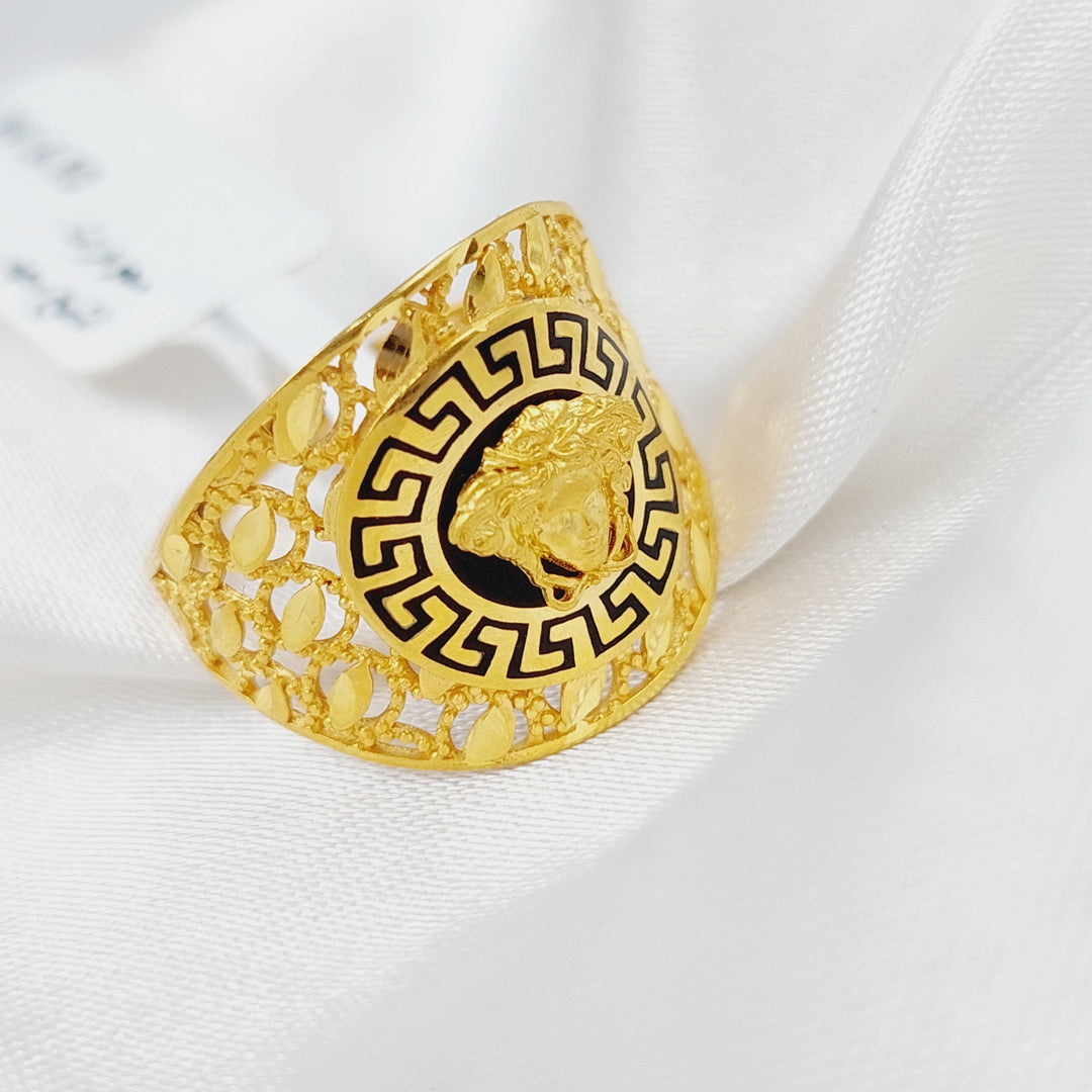 21K Gold Fancy Ring by Saeed Jewelry - Image 5