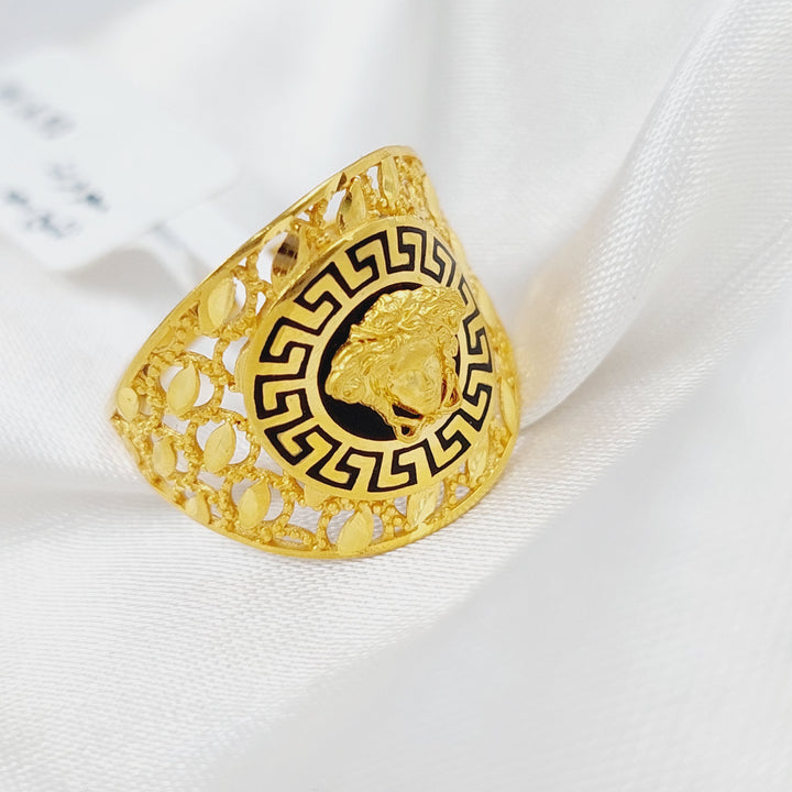 21K Gold Fancy Ring by Saeed Jewelry - Image 5