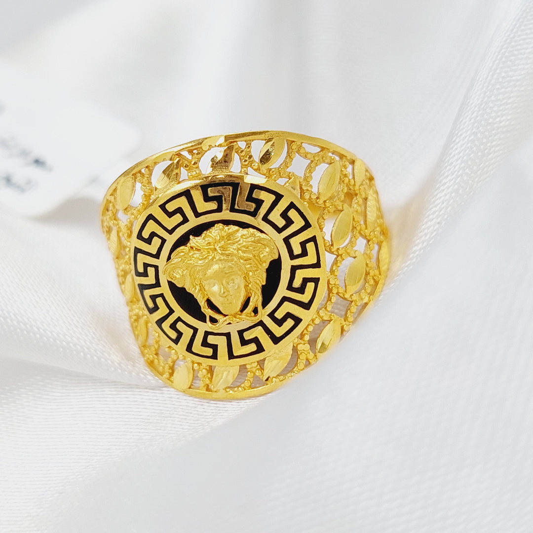 21K Gold Fancy Ring by Saeed Jewelry - Image 1