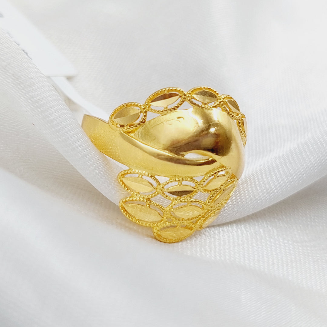 21K Gold Fancy Ring by Saeed Jewelry - Image 4