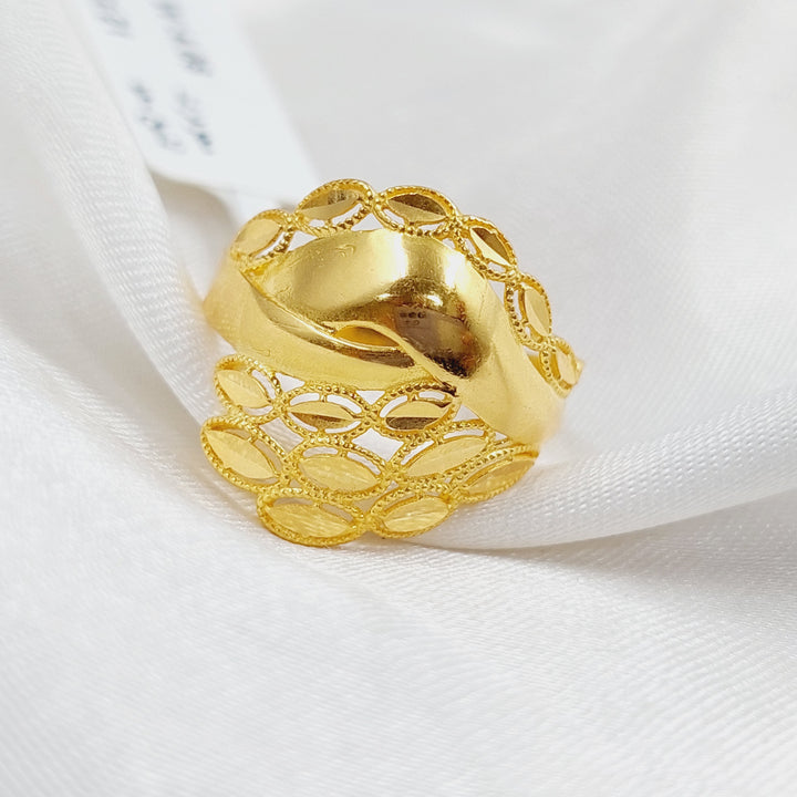 21K Gold Fancy Ring by Saeed Jewelry - Image 1