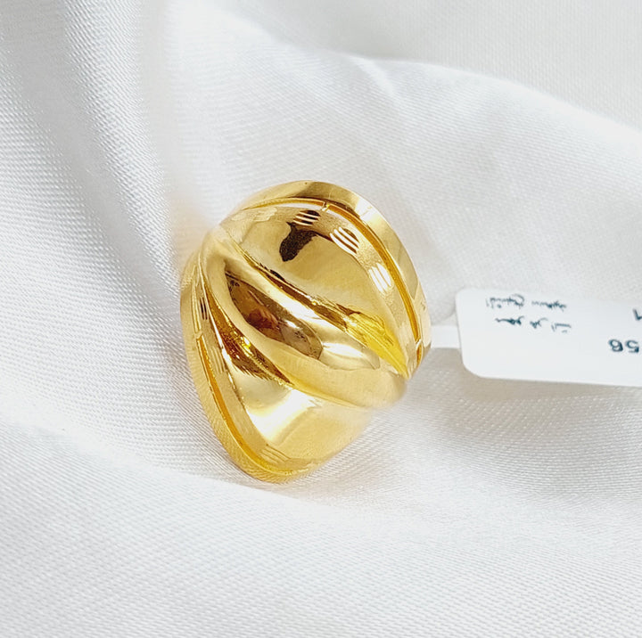 21K Gold Fancy Ring by Saeed Jewelry - Image 4