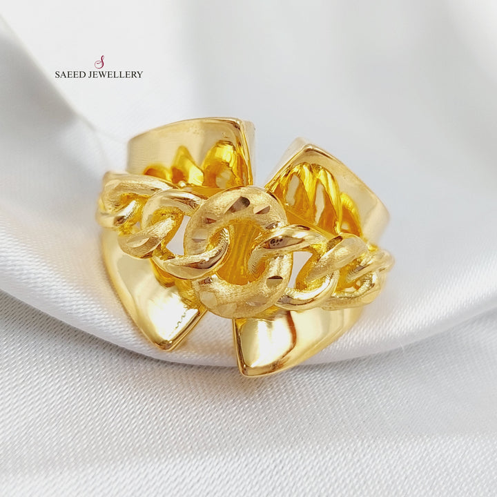 21K Gold Fancy Ring by Saeed Jewelry - Image 5