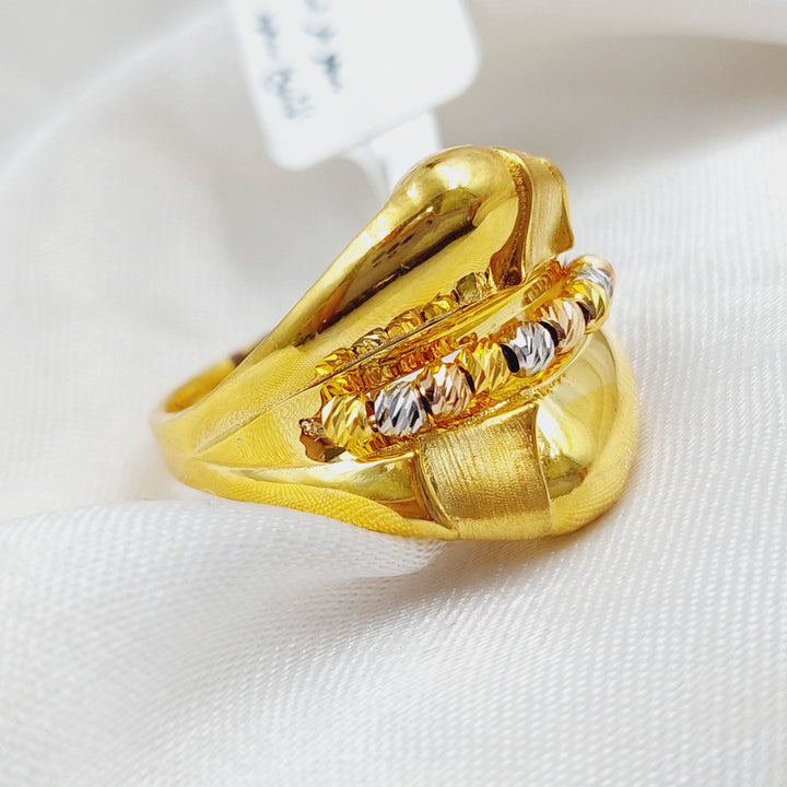 21K Gold Fancy Ring by Saeed Jewelry - Image 6