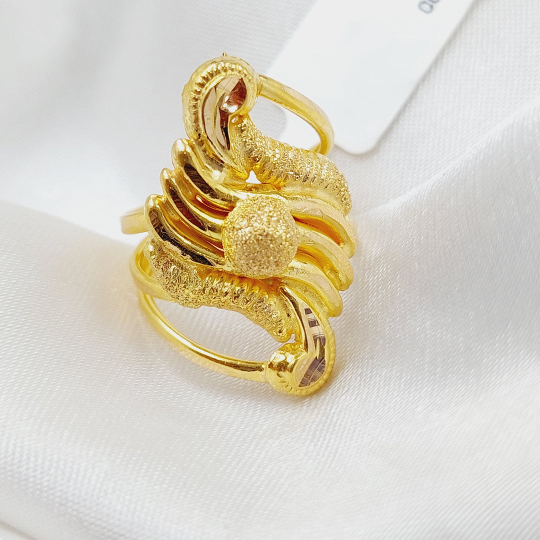 21K Gold Fancy Ring by Saeed Jewelry - Image 7