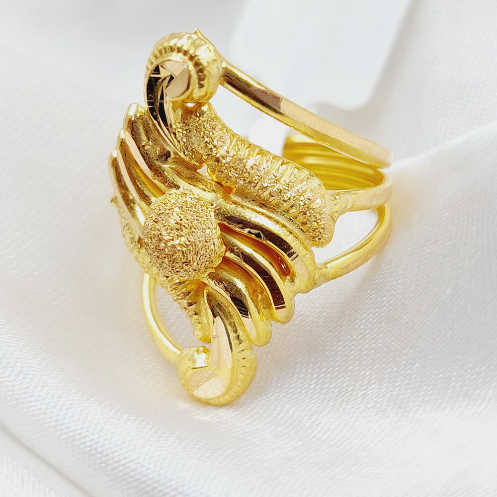 21K Gold Fancy Ring by Saeed Jewelry - Image 2