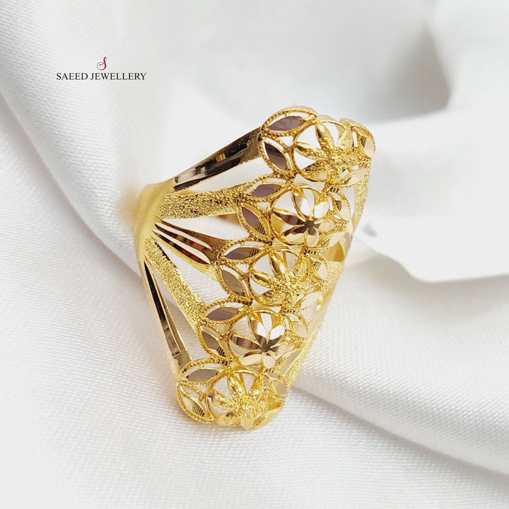 21K Gold Fancy Ring by Saeed Jewelry - Image 4