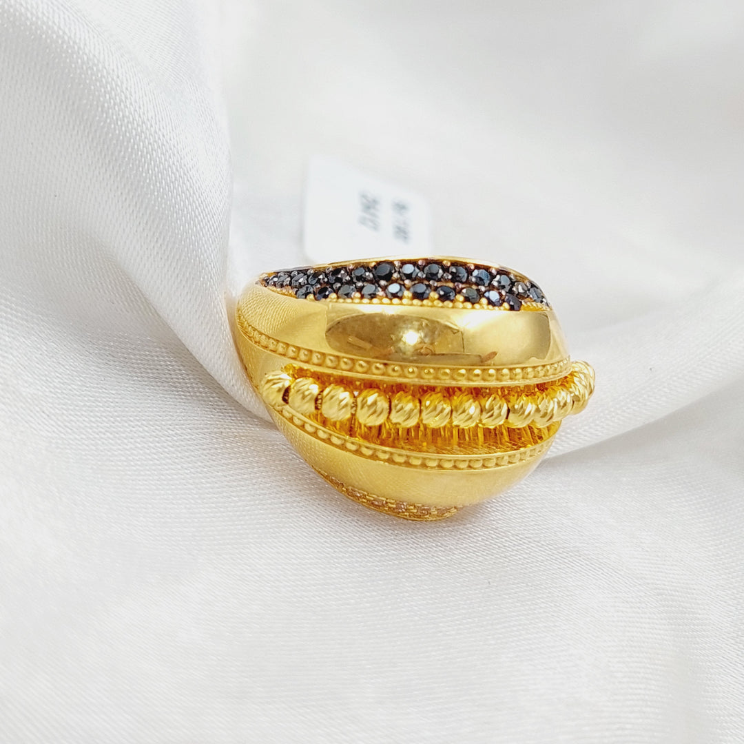 21K Gold Fancy Ring by Saeed Jewelry - Image 2