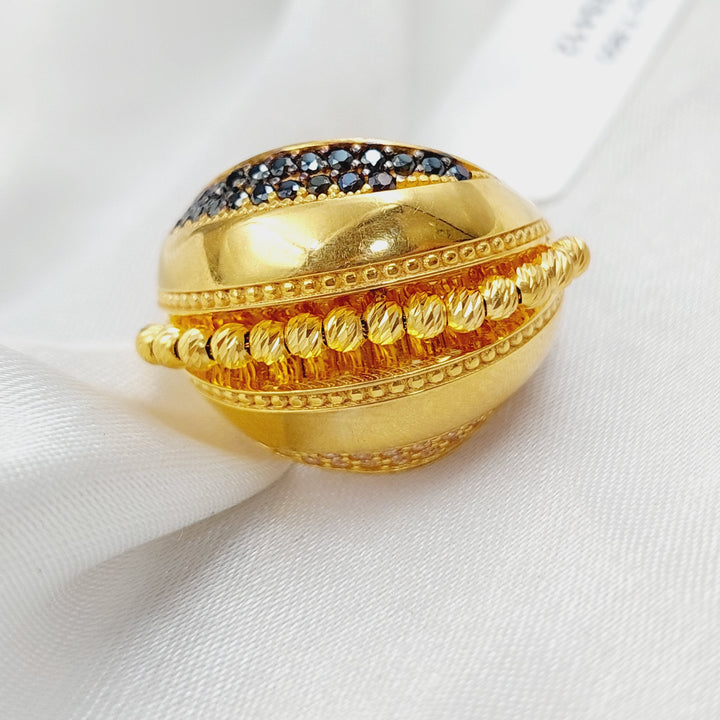 21K Gold Fancy Ring by Saeed Jewelry - Image 4