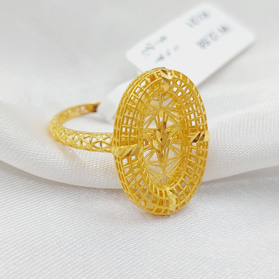 21K Gold Fancy Ring by Saeed Jewelry - Image 1