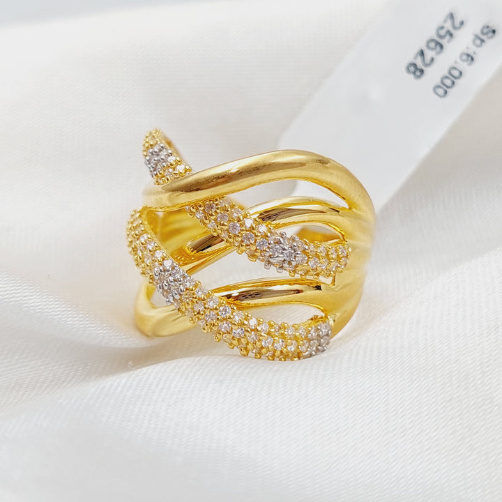 21K Gold Fancy Ring by Saeed Jewelry - Image 3