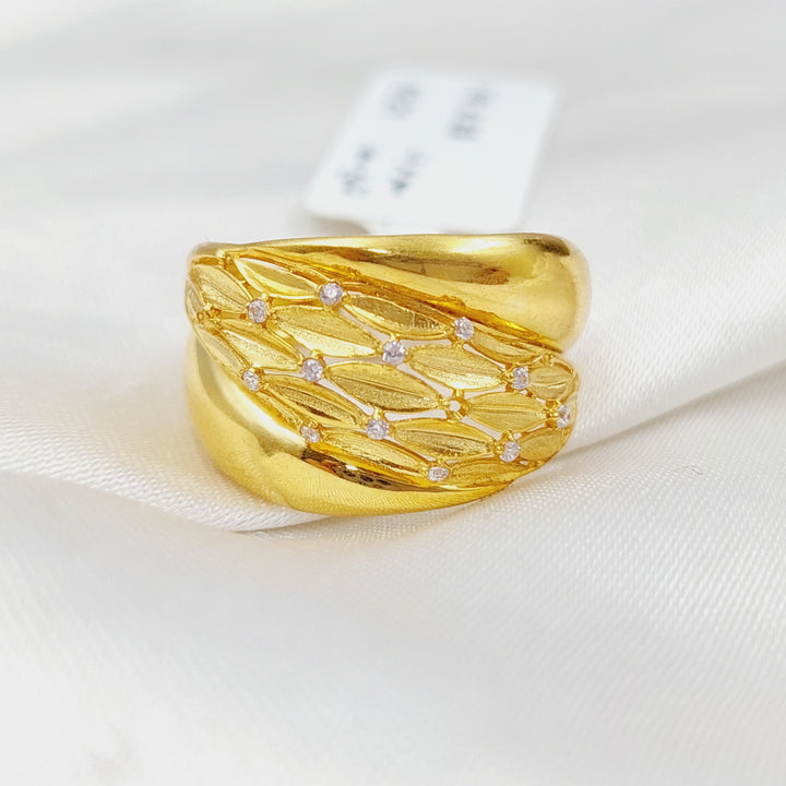 21K Gold Fancy Ring by Saeed Jewelry - Image 1