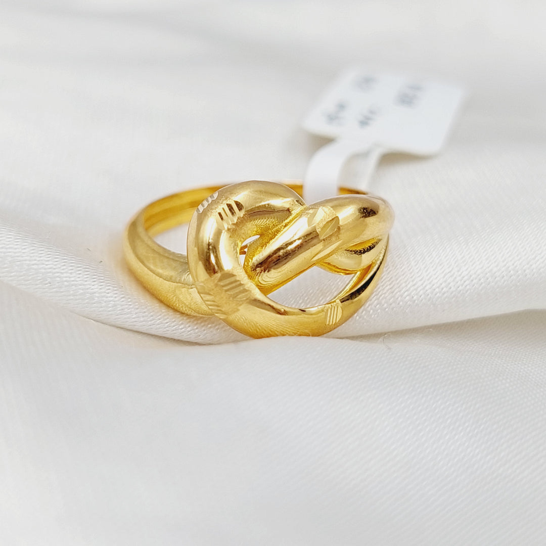 21K Gold Fancy Ring by Saeed Jewelry - Image 8