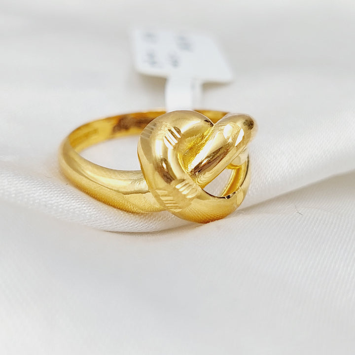 21K Gold Fancy Ring by Saeed Jewelry - Image 1